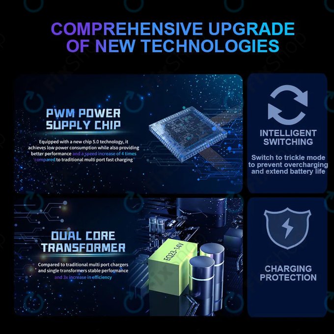 Mechanic V-Power 8S - Stație de Încărcare pentru Serviciu