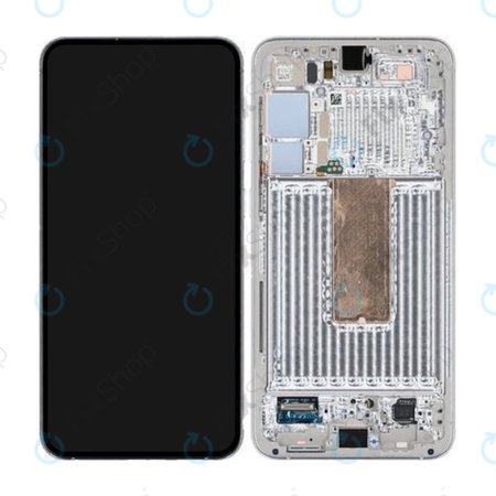Samsung Galaxy S23 Plus S916B - Ecran LCD + Sticlă Tactilă + Ramă (Lime) - GH82-30478F, GH82-30476F, GH82-30477F Genuine Service Pack