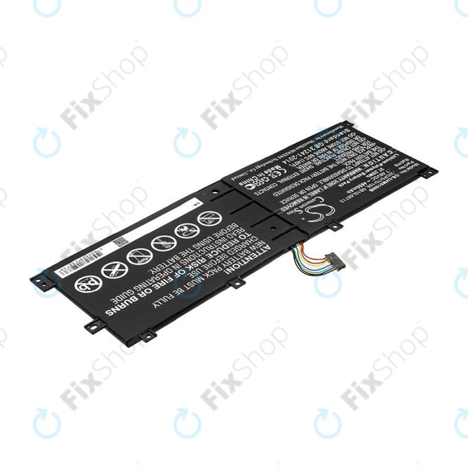 Baterie pentru Lenovo IdeaPad Miix 510, Miix520, Miix 5 Pro, 4850mAh, Li-Pol, 7.68V, 2ICP5/70/106, HQ