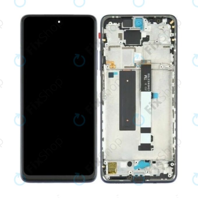 Xiaomi Redmi Note 9 Pro 5G M2007J17C - Ecran LCD + Sticlă Tactilă + Ramă (Black) TFT