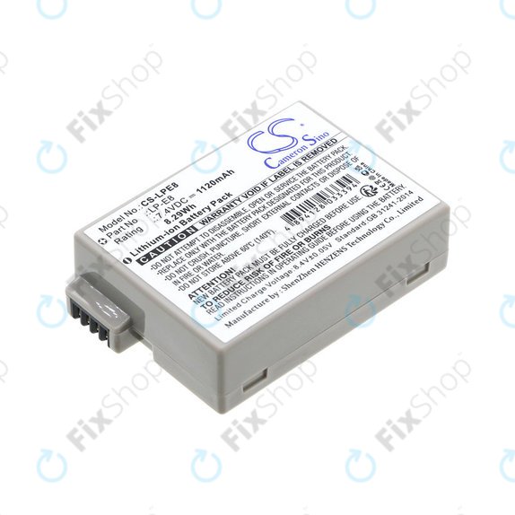 Baterie pentru Canon EOS 550D, 600D, LP-E8, Li-ion, 7.4V, 1120mAh, HQ