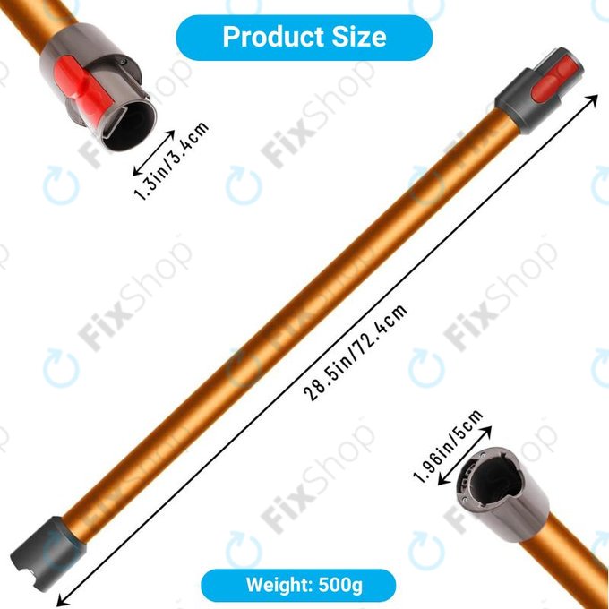 Dyson V-series, Outsize - Tija de aspirare (Portocale)