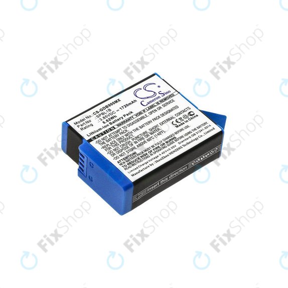 Baterie pentru Gopro Hero 9, 11, 1720mAh, Li-Ion, 3.85V, SPBL1B, HQ