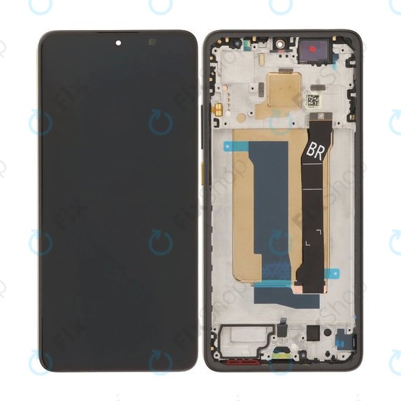 Xiaomi Poco X7 Pro - Ecran LCD + Sticlă Tactilă + Ramă (Yellow) OLED