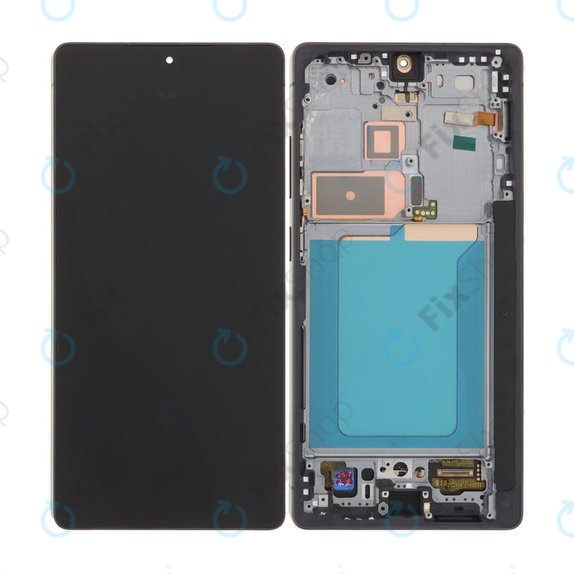 Samsung Galaxy S25 Ultra - Ecran LCD + Sticlă Tactilă + Ramă (Titanium Black) OLED
