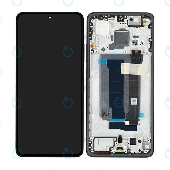 Xiaomi Poco X7 Pro 2412DPC0AG - Ecran LCD + Sticlă Tactilă + Ramă (Black) - 56000300O1000 Genuine Service Pack