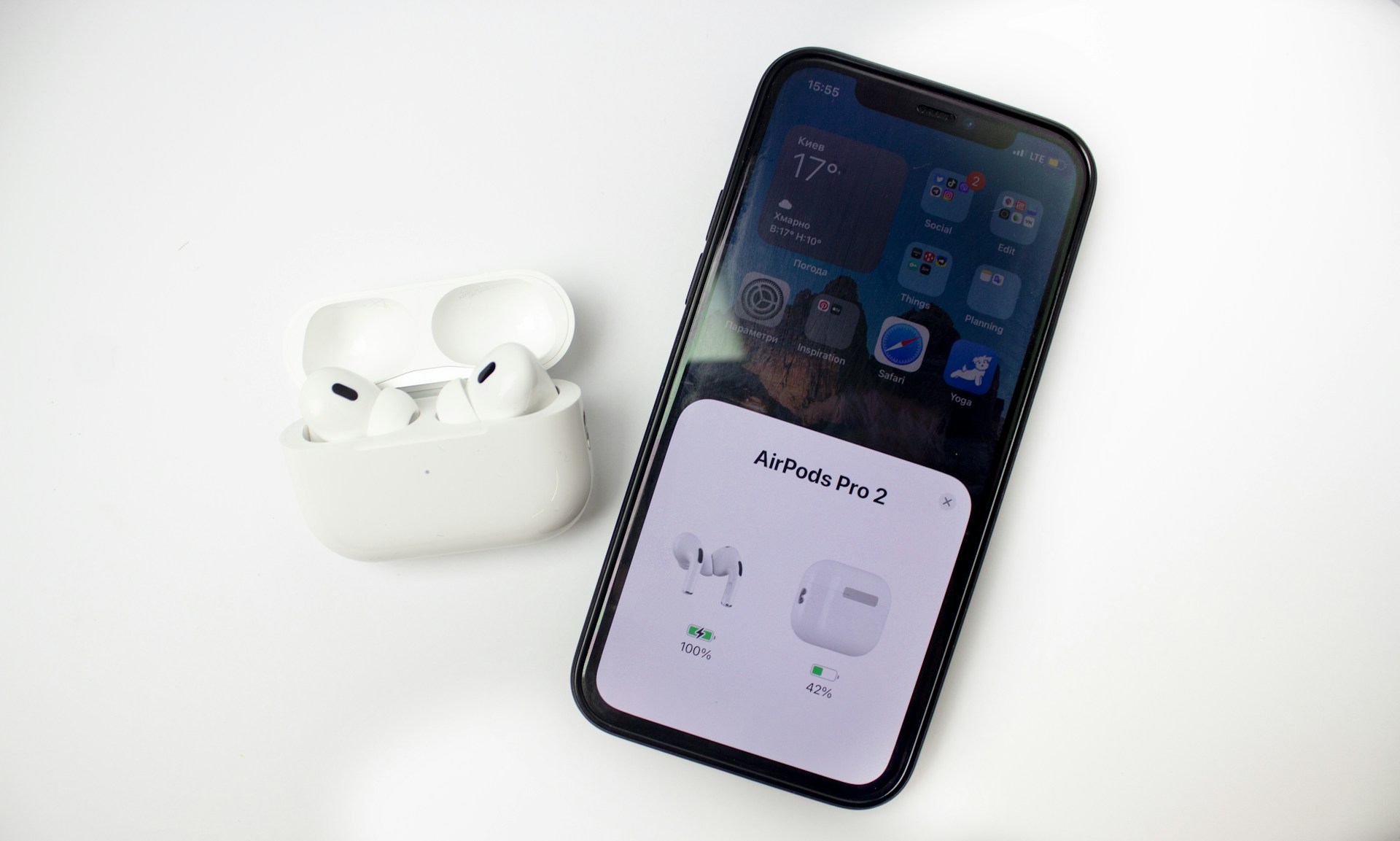 Apple iPhone 13 & AirPods Pro セット Conectare AirPods & AirPods Pro la iPhone: Ghid ușor | FixShop