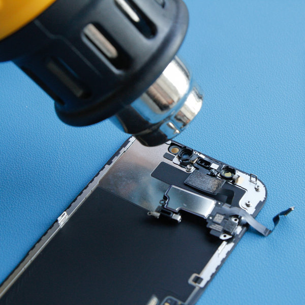 Încălzește partea de sus a ecranului