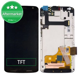 Motorola Moto X Force XT1581 - Ecran LCD + Sticlă Tactilă + Ramă (Black) TFT