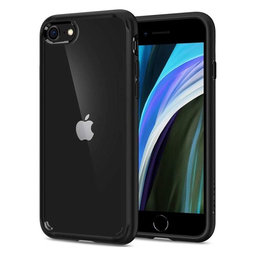 Spigen - Caz Ultra Hybrid 2 pentru iPhone 7, 8, SE 2020 & SE 2022, negru