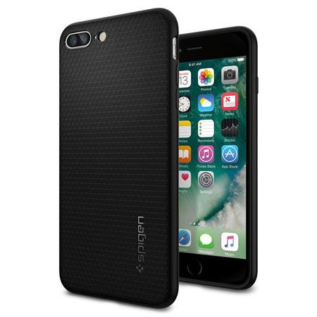 Spigen - Husă Liquid Armor pentru iPhone 8/7 Plus, neagră