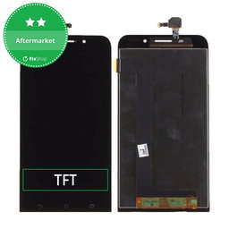 Asus Zenfone Max ZC550KL - Ecran LCD + Sticlă Tactilă (Black) TFT