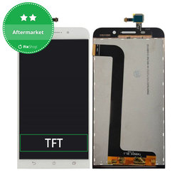 Asus Zenfone Max ZC550KL - Ecran LCD + Sticlă Tactilă (White) TFT