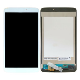LG G Pad V500 - Ecran LCD + Sticlă Tactilă (White) TFT