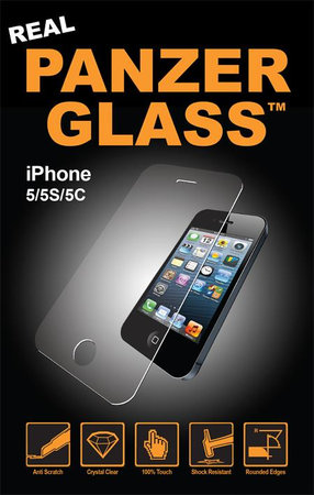 PanzerGlass - Geam Securizat Standard Fit pentru iPhone 5, 5c, 5s, SE 2016, transparent