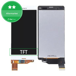Sony Xperia Z3 Compact D5803 - Ecran LCD + Sticlă Tactilă (White) TFT