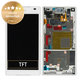 Sony Xperia Z5 Compact E5803 - Ecran LCD + Sticlă Tactilă + Ramă (White) - 1297-3732 Genuine Service Pack