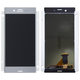 Sony Xperia XZ F8331 - Ecran LCD + Sticlă Tactilă (Argintiu) - 1304-9086 Genuine Service Pack