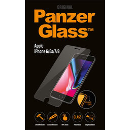 PanzerGlass - Geam Securizat Standard Fit pentru iPhone 6, 6s, 7, 8, SE 2020 ?i SE 2022, transparent
