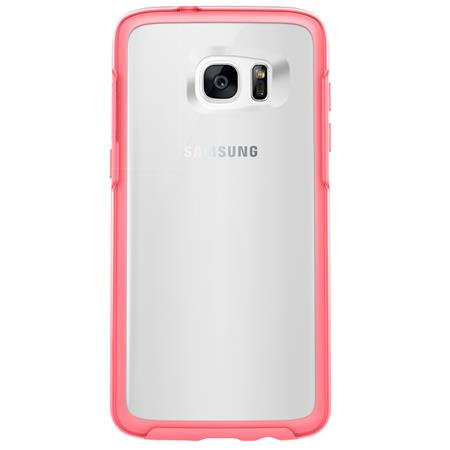 OtterBox - Symmrtry clear pentru Samsung Galaxy S7 Edge, roz