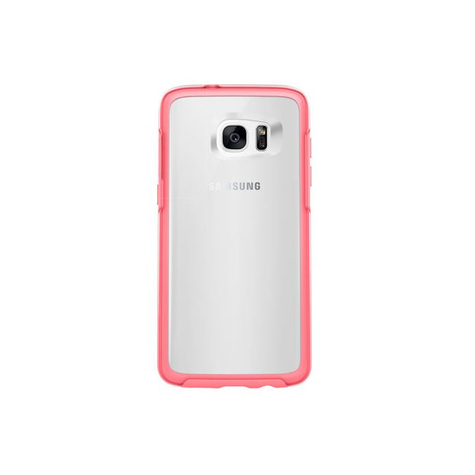 OtterBox - Symmrtry clear pentru Samsung Galaxy S7 Edge, roz
