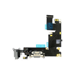 Apple iPhone 6 Plus - Conector de Încărcare + Conector Jack + Microfon + Cablu Flex (Black)