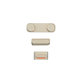 Apple iPhone 5S, SE - Butoane de Pornire + Volum + Modul Silen?ios (Gold)