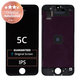 Apple iPhone 5C - Ecran LCD + Sticlă Tactilă + Ramă (Negru) Original