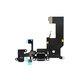 Apple iPhone 5 - Conector de Încărcare + Conector Jack + Microfon + Cablu Flex (Black)