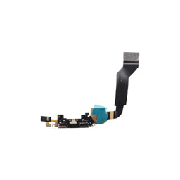 Apple iPhone 4S - Conector de Încărcare + Microfon + Cablu Flex (Black)