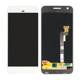 Google Pixel G-2PW4200 - Ecran LCD + Sticlă Tactilă (White-Silver) - 83H90204-02 Genuine Service Pack
