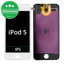 Apple iPod Touch (5th Gen, 6th Gen, 7th Gen) - Ecran LCD + Sticlă Tactilă + Ramă (White) TFT