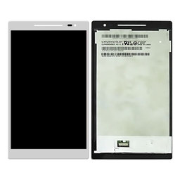 Asus ZenPad 8 Z380C, Z7380CX - Ecran LCD + Sticlă Tactilă (White) TFT