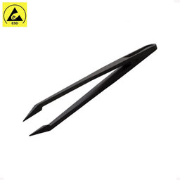 Pensetă din plastic antistatică cu vârf ascuțit