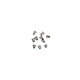 Apple MacBook Pro 13" A1425, A1502, 15" A1398 - Set de șuruburi inferioare