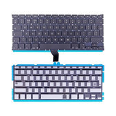 Apple MacBook Air 13" A1369 (Mid 2011), A1466 (Mid 2012 - Mid 2017) - Tastatura + Iluminare de Fundal UK