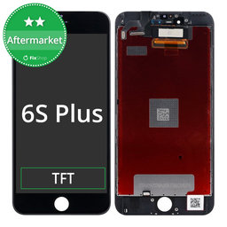 Apple iPhone 6S Plus - Ecran LCD + Sticlă Tactilă + Ramă (Black) TFT