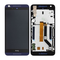 HTC Desire 626G Dual SIM - Ecran LCD + Sticlă Tactilă + Ramă (Navy Blue) TFT