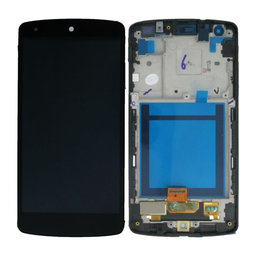 LG Nexus 5 D821 - Ecran LCD + Sticlă Tactilă + Ramă (Black) TFT