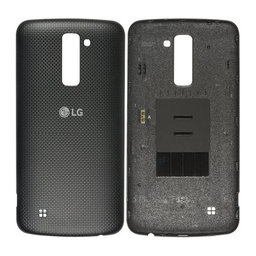LG K10 K420N - Carcasă Baterie (Black) - ACQ89015001 Genuine Service Pack