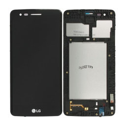LG K8 M200N (2017) - Ecran LCD + Sticlă Tactilă + Ramă (Black) - ACQ89343103 Genuine Service Pack