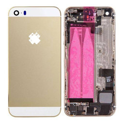 Apple iPhone 5S - Carcasă Spate cu Piese Mici (Gold)