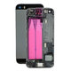 Apple iPhone 5S - Carcasă Spate cu Piese Mici (Space Gray)