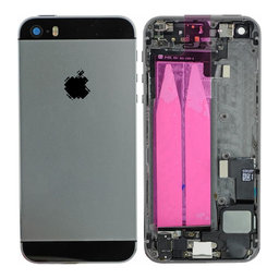 Apple iPhone 5S - Carcasă Spate cu Piese Mici (Space Gray)