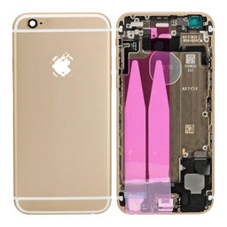 Apple iPhone 6 - Carcasă spate cu piese mici (Gold)