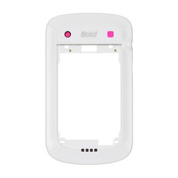 Blackberry Bold Touch 9900 - Ramă Mijlocie (White)