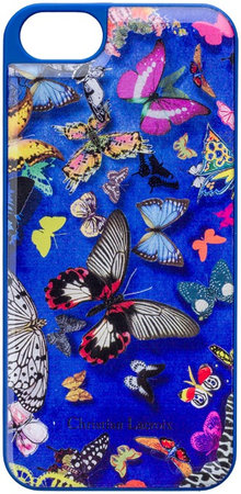 Christian Lacroix - Husă Butterfly pentru Apple iPhone 6S/6, albastru