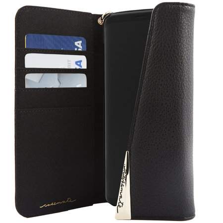 Case-Mate - Husă portofel pentru Samsung Galaxy S8 Plus, neagră
