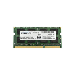 Crucial - RAM SO-DIMM 4GB DDR3L 1600mHz - Genuine Service Pack