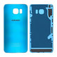 Samsung Galaxy S6 G920F - Carcasă Baterie (Blue Topaz) - GH82-09548D Genuine Service Pack